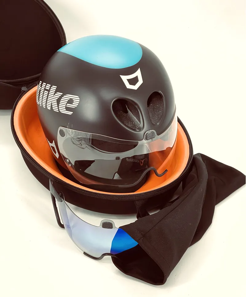 Catlike Rapid Tri Helmet MT Black/Blue-4