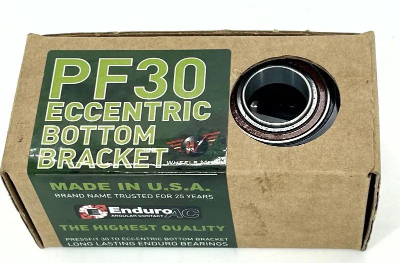 Wheels Mfg PF30 Eccentric Bottom Bracket GXP Black 24/22 mm