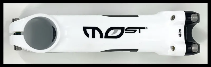 Most Tiger Alu 13cm White  Stem 1 1/8  31.8-2