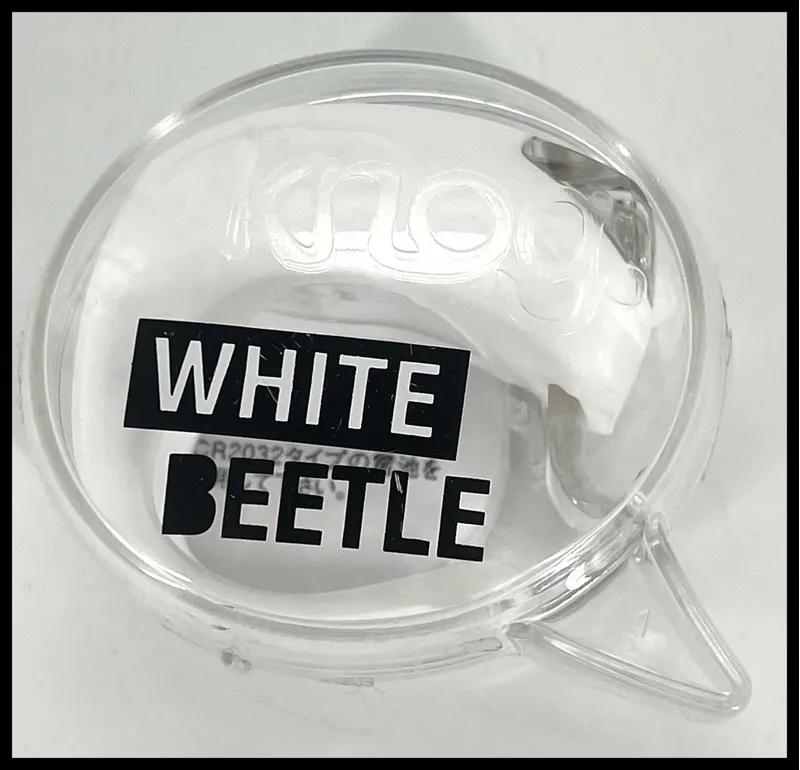 Knog White Beetle Front Light White