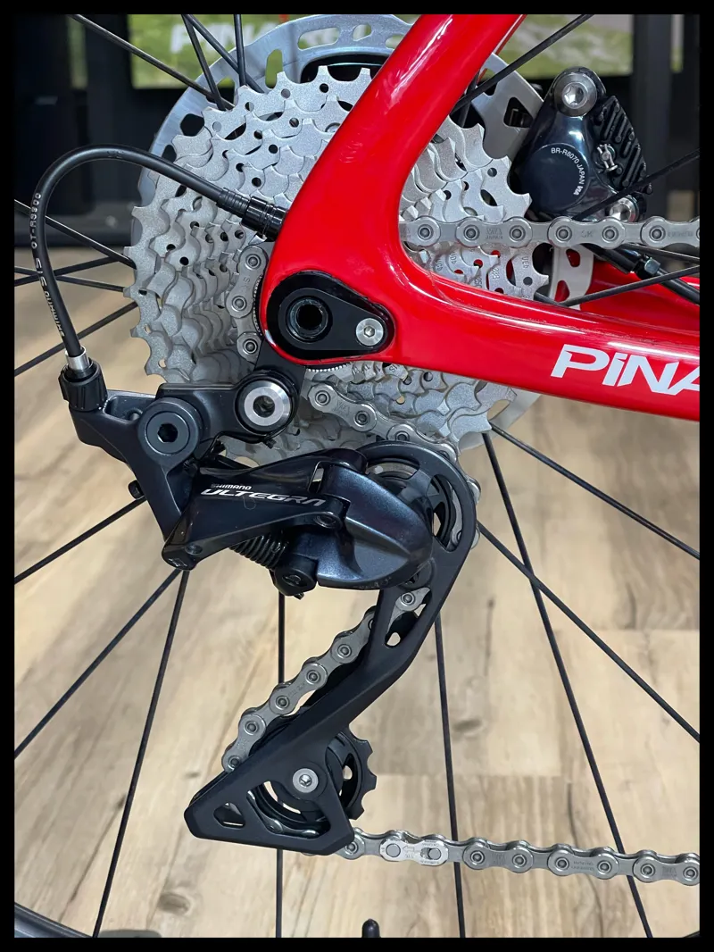 Pinarello Dogma F10 54 cm Red/White Ultegra Enve-5