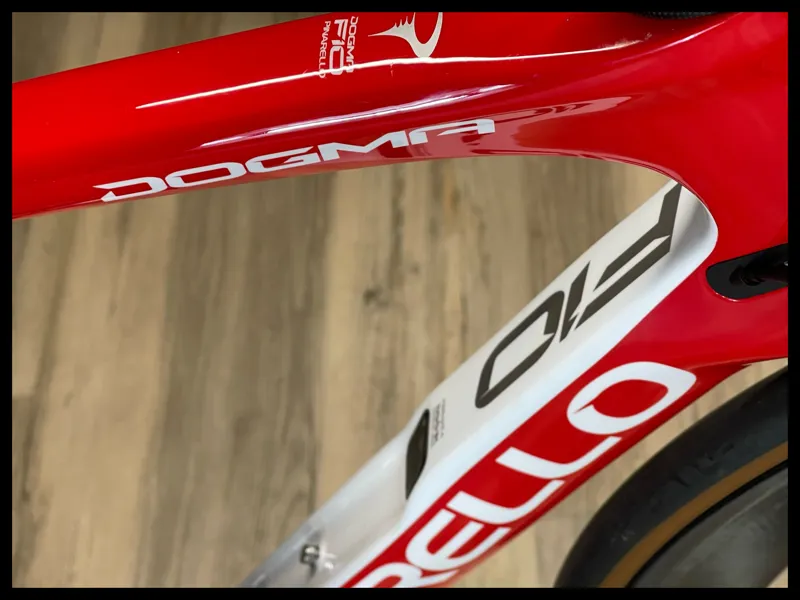 Pinarello Dogma F10 54 cm Red/White Ultegra Enve-4