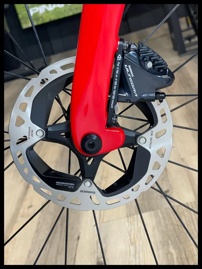 Pinarello Dogma F10 54 cm Red/White Ultegra Enve-9