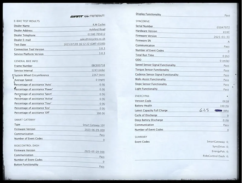 Giant DailyTour E+ 2D GTS Disc 25km/h X-Large Space Grey 2022-10