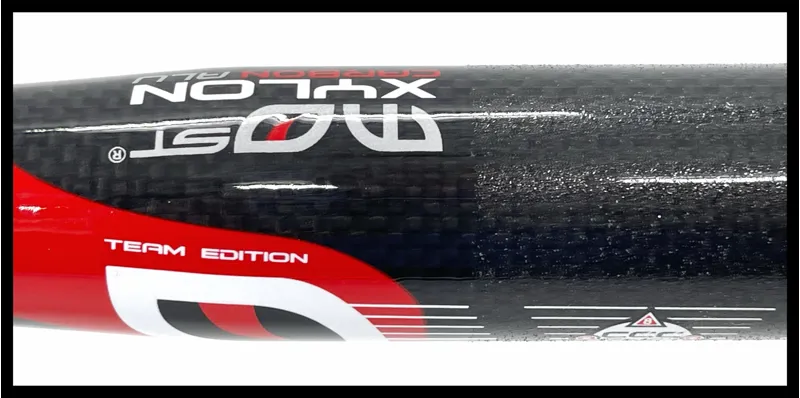 Most Xylon Carbon Team Edition Handlebar - 46cm Black/Red-1