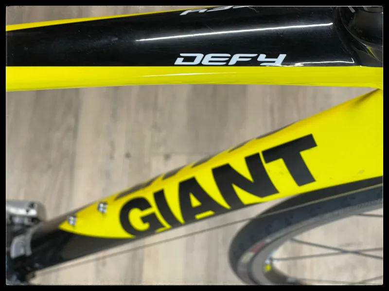 Giant Giant Defy Aluxx M-Large Yellow White 2010 -4