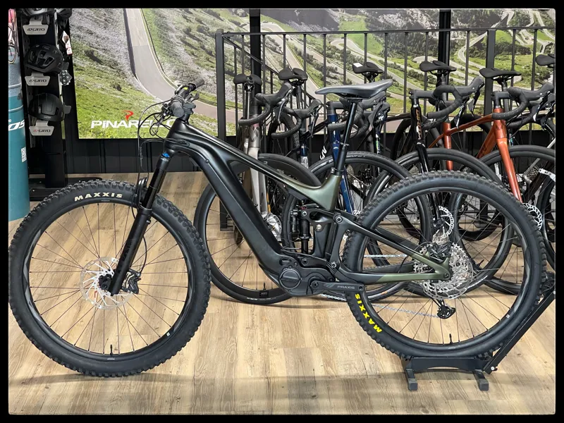 Giant Trance X Advanced E+ 1 25km/h Medium Panther/Phanthom Green 2022-1