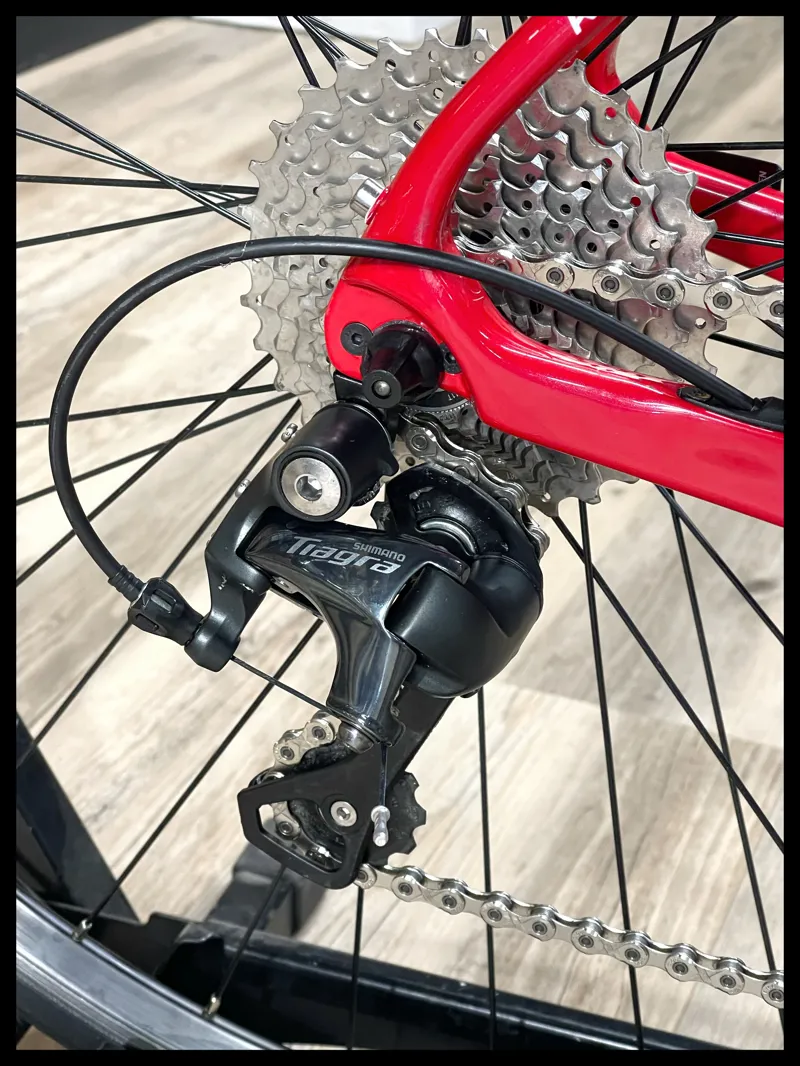 Ribble Carbon Road Bike Tiagra 53 cm Red-4