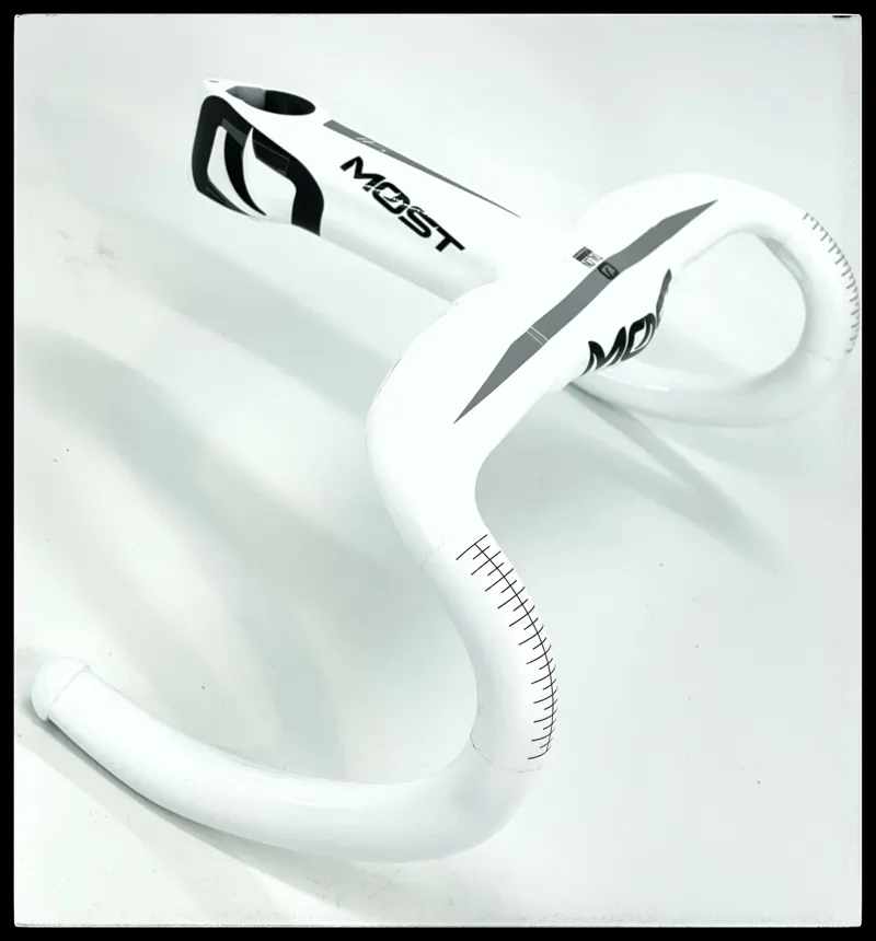 MOST BARSET TALON AERO 1K CARBON GLOSS WHITE - 13-44CM-1
