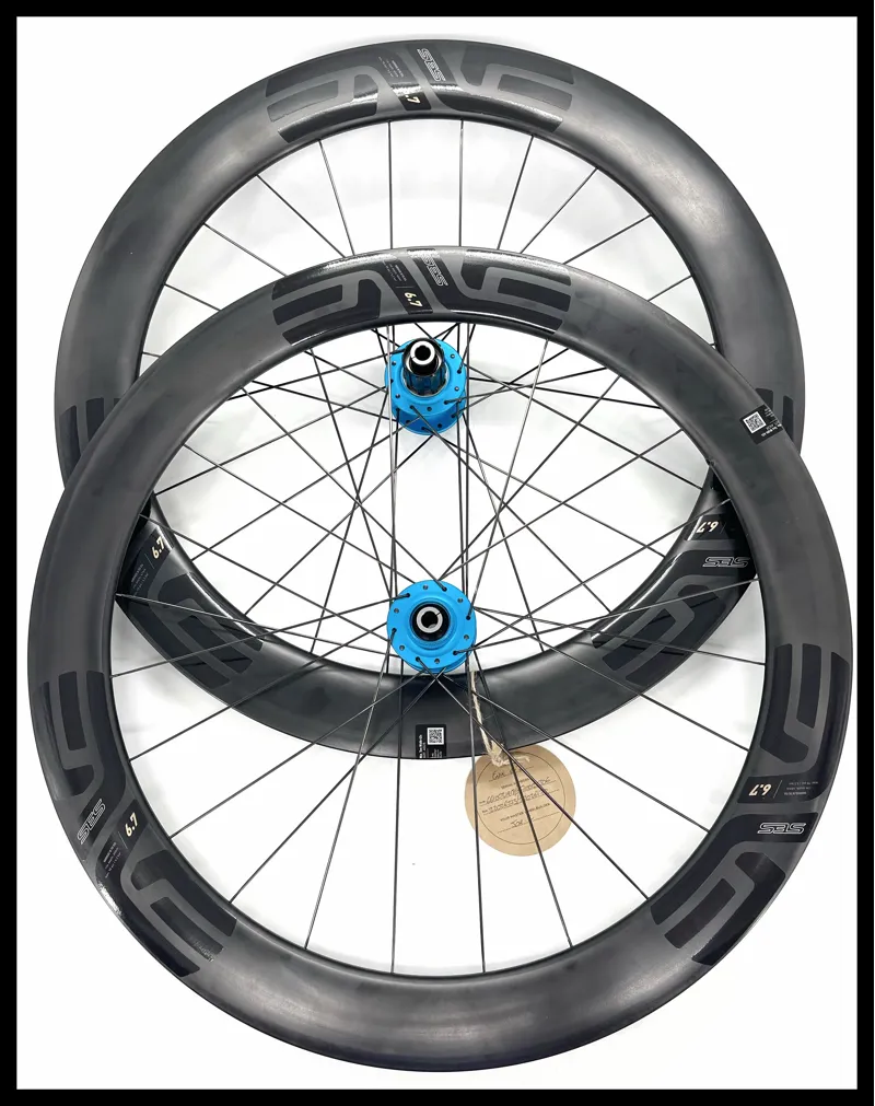 Enve SES 6.7 Wheelset CL Disc Chris R45D Hub Shimano Freehub