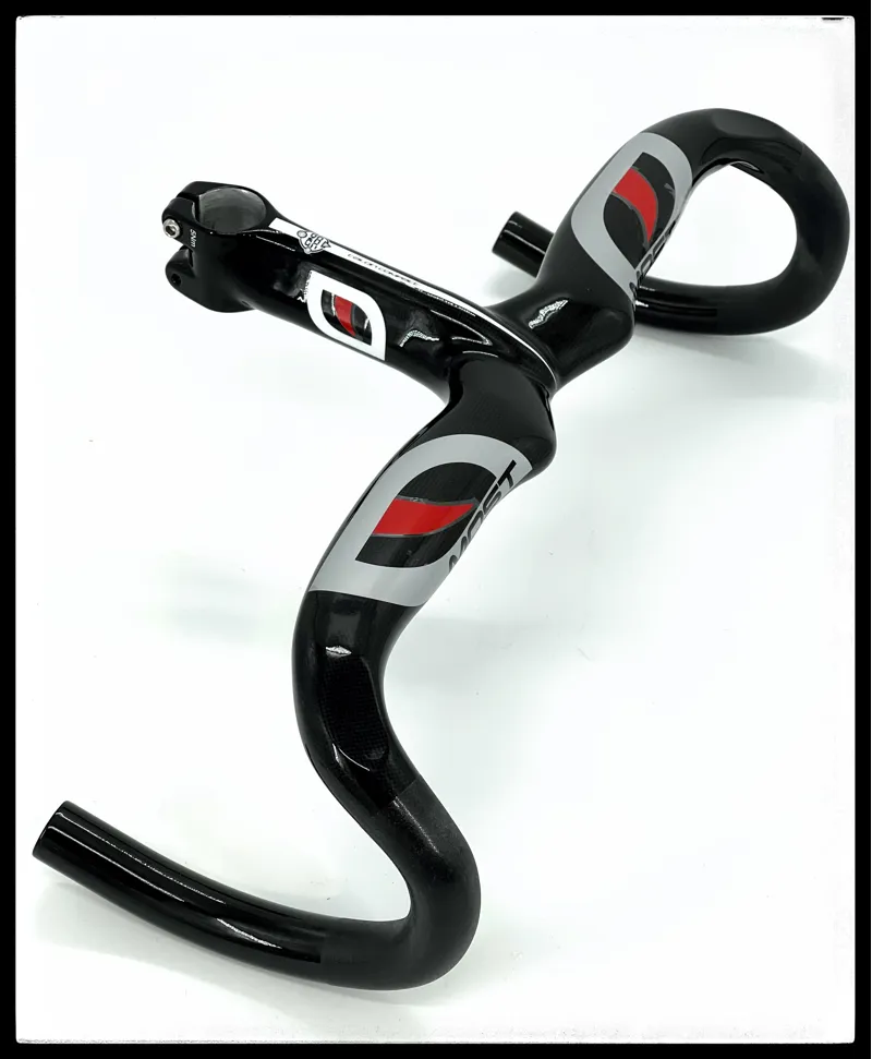 MOST Talon Compact 1K Carbon Black Integrated Bars 13/44 cm-2