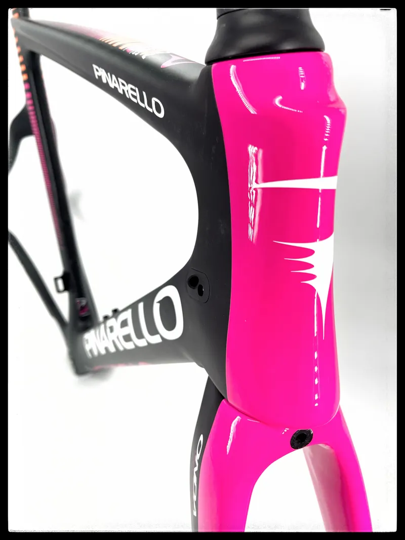 PINARELLO GAN S Easy Fit FRAMESET BLK/PINK W1 51 cm-1