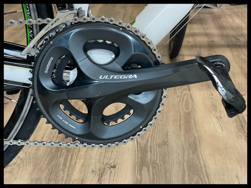 Trek Madone 3.5  Carbon  58cm White 10 sp ultegra/105-3