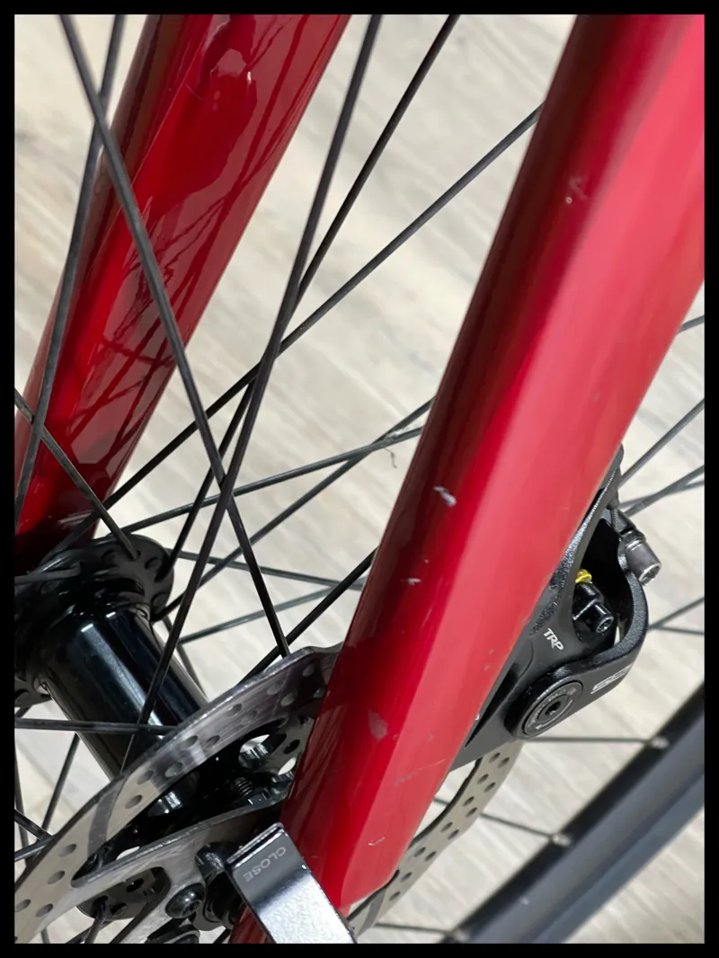 Boardman X7 Road Disc Bike 53 cm Red-10