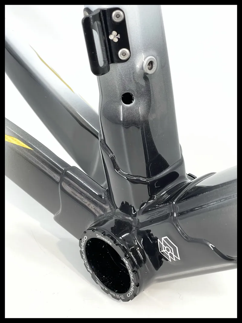 2020 Colnago C64 Disc Integrated Frameset Art Deco Gloss White 52H 56cm-4