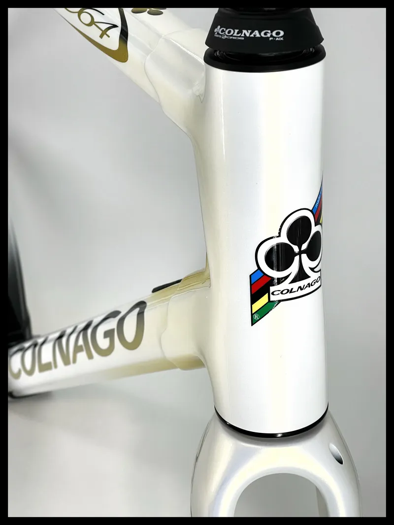 2020 Colnago C64 Disc Integrated Frameset Art Deco Gloss White 52H 56cm-1
