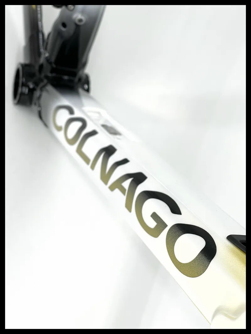2020 Colnago C64 Disc Integrated Frameset Art Deco Gloss White 52H 56cm-2