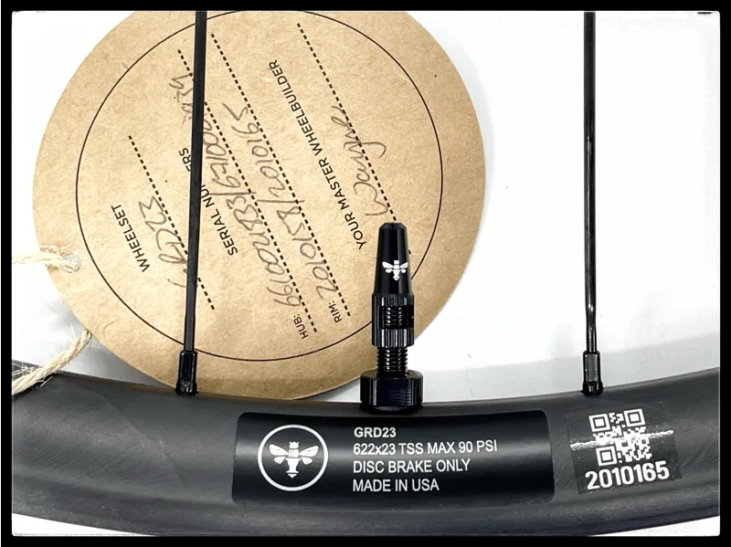 Chris King Wheelset GRD23 R45D CL Black Hyperglide-3