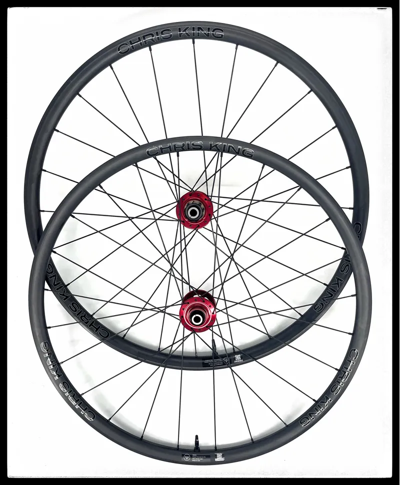 Chris King Wheelset GRD23 R45D CL Red HG