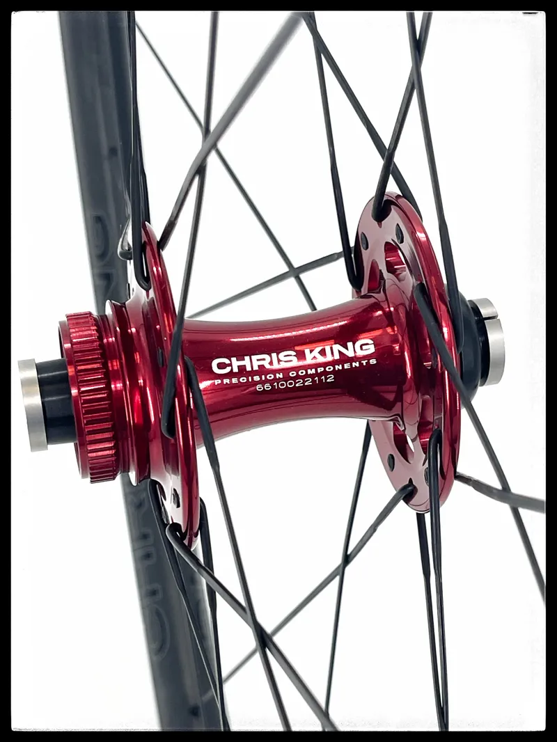 Chris King Wheelset GRD23 R45D CL Red HG-2