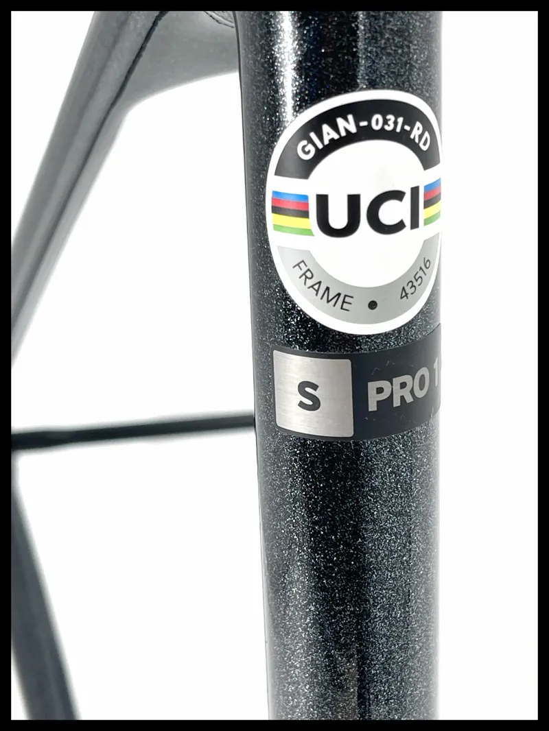 TCR Advanced Pro 1 Disc Small Black Diamond Frameset-3