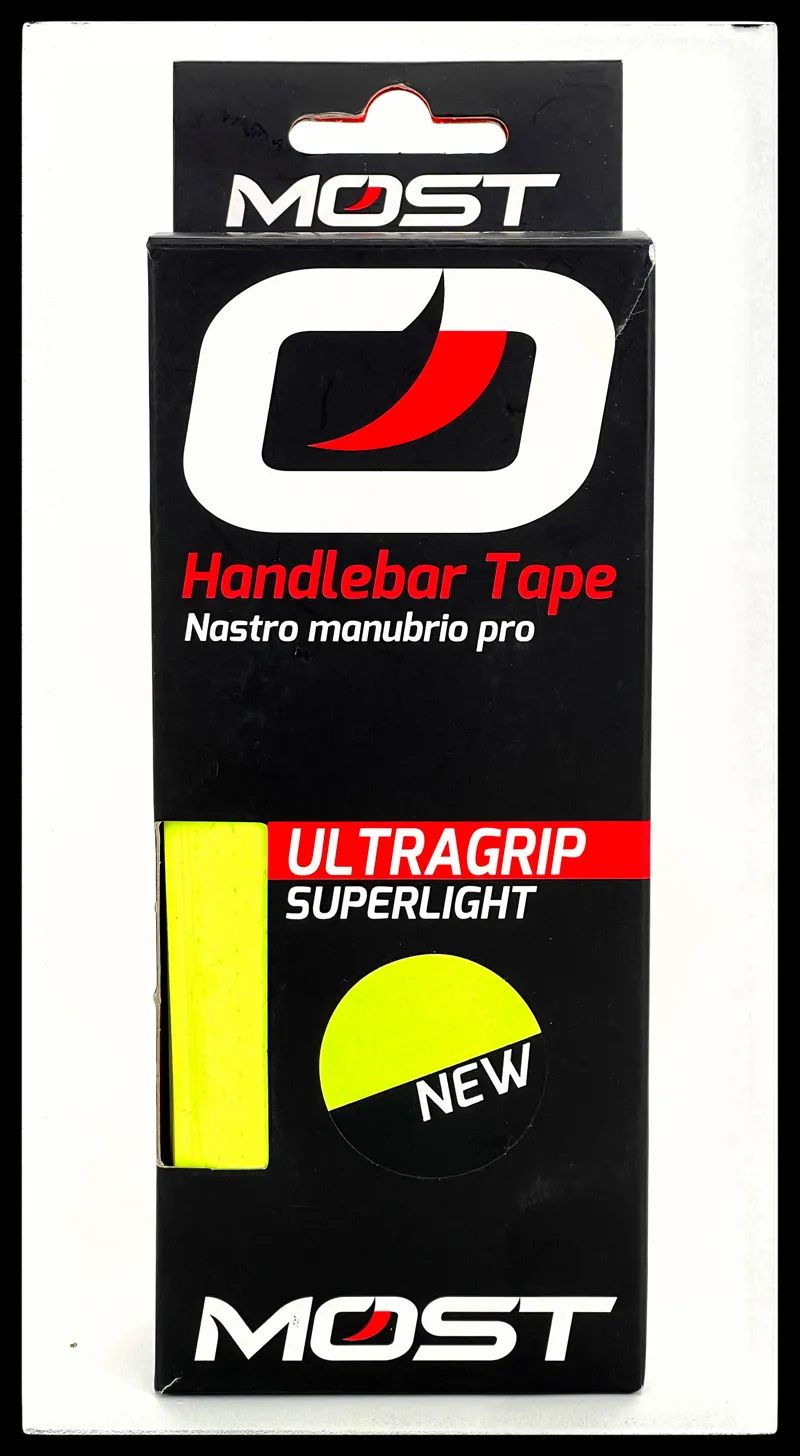 MOST BAR TAPE ULTRAGRIP SUPERLIGHT Colour: YELLOW FLUO-BLACK