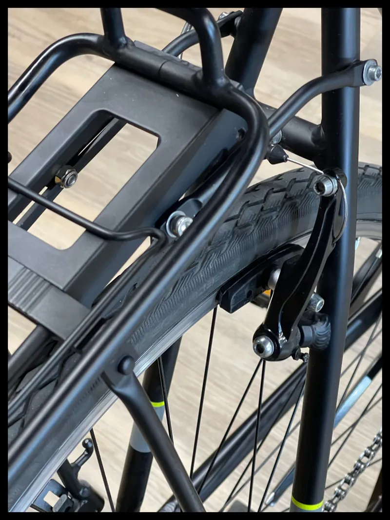 Forme Cromford  2 Large City Hybrid Bike Black-5