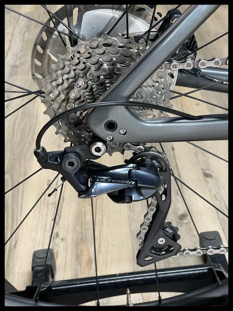 Trek Emonda SL6 Size 47 Silver Ultegra Mechanical -9