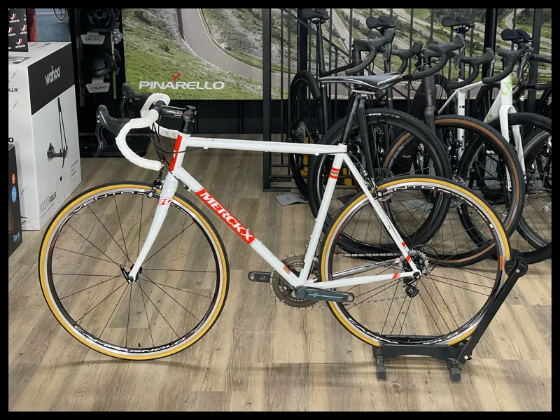 Eddy Merckx Roubaix 70 Chorus Road Bike medium 55 cm White-1