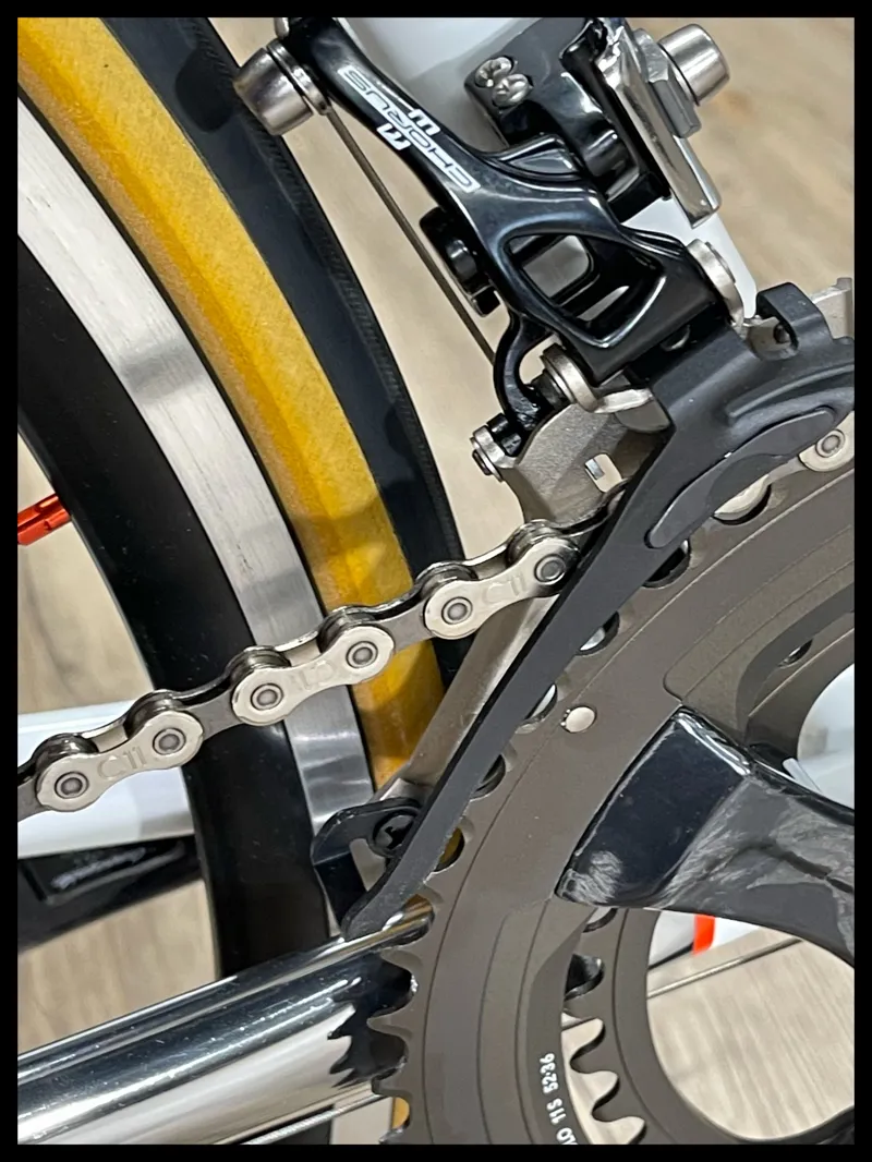 Eddy Merckx Roubaix 70 Chorus Road Bike medium 55 cm White-4