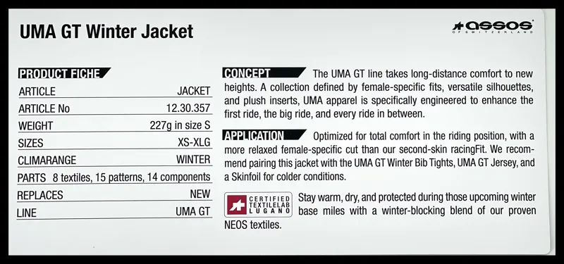 UMA GT Womens Winter Jacket XS Black-4