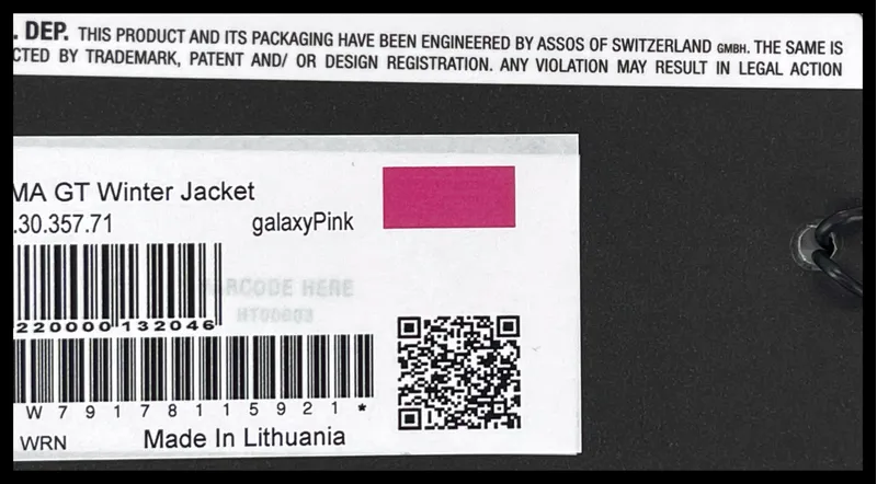 UMA GT Womens Winter Jacket XS Galaxy Pink-5