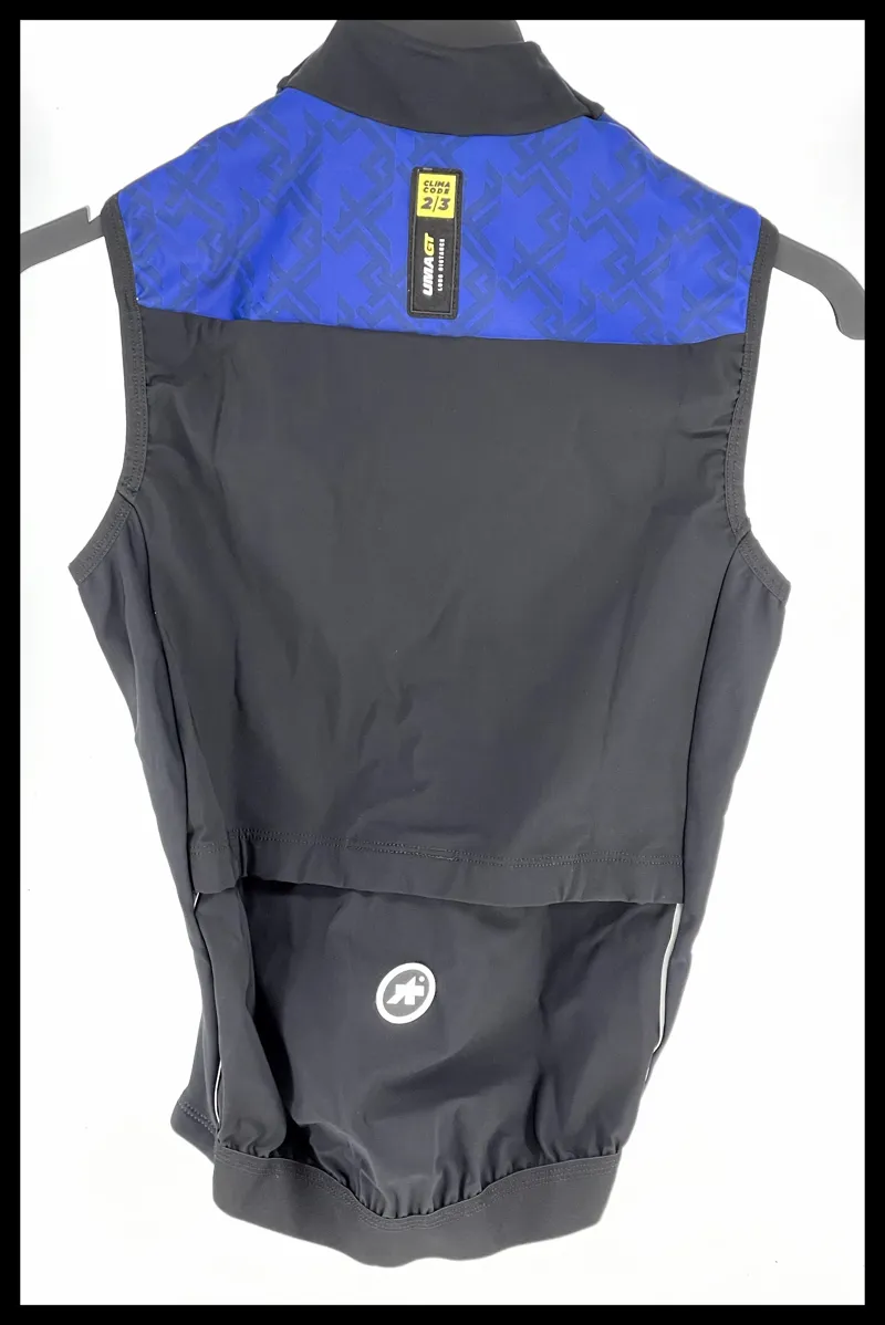 UMA GT Womens Spring/Fall Airblock Gilet Caleum Blue XS-1