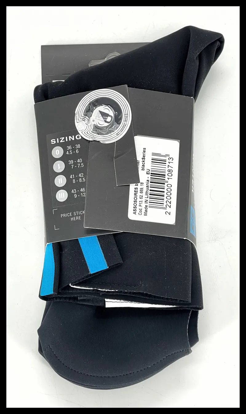 Assos Winter Booties Size 0 Eu 36-38 Black-2