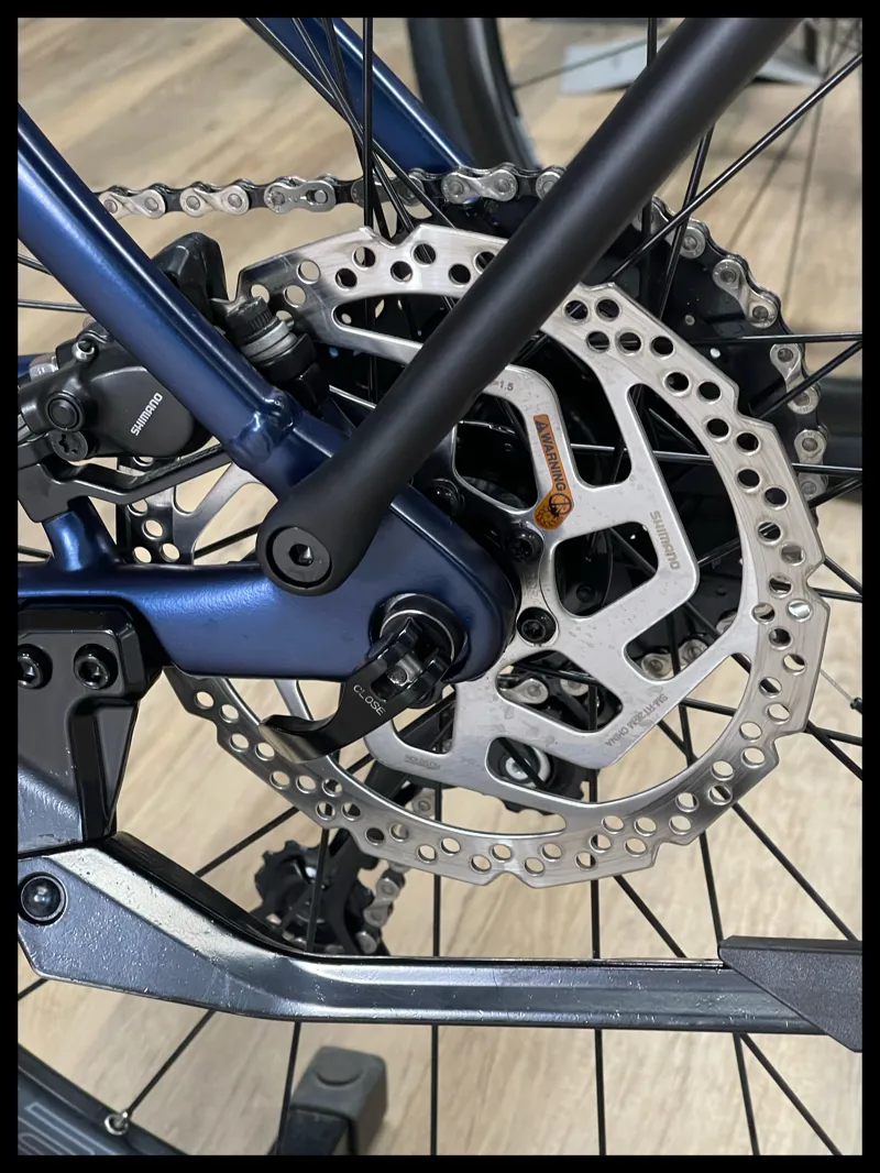 Explore E+ 2 GTS 25km/h Large Metallic Navy-8