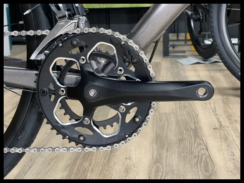 FastRoad SL 3 Disc ML Flat Bar Road Bike Black 2021-5