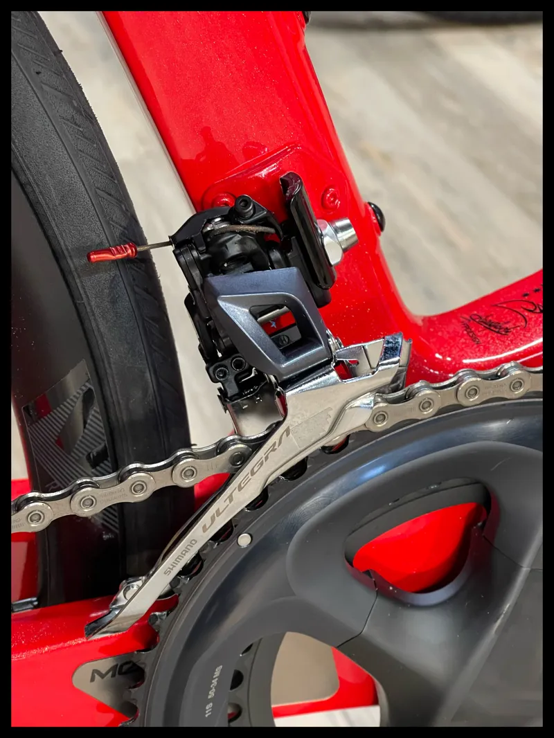 Prince CB212 Radiant Red 54 cm Ultegra R8020 Groupset 2022-3