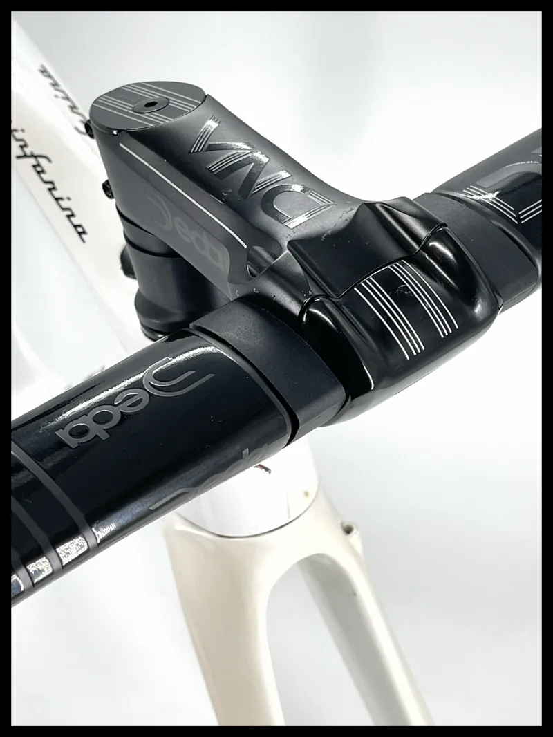 De Rosa Pininfarina SK Disc 46 cm White Frame Bars and Saddle-11