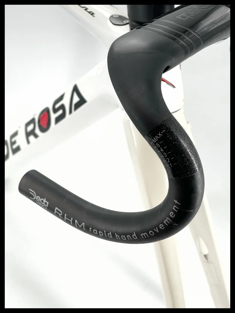 De Rosa Pininfarina SK Disc 46 cm White Frame Bars and Saddle-10