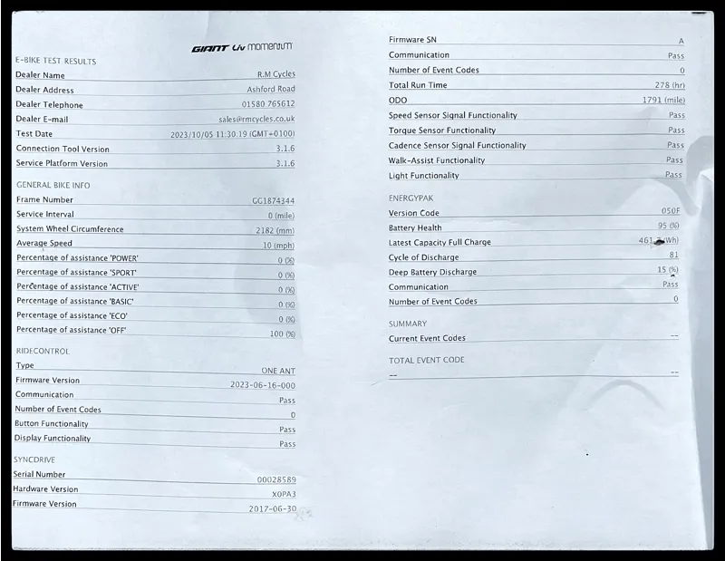 Giant Trance E+ 2 Pro 25km/h X-Large Black/Blue-12