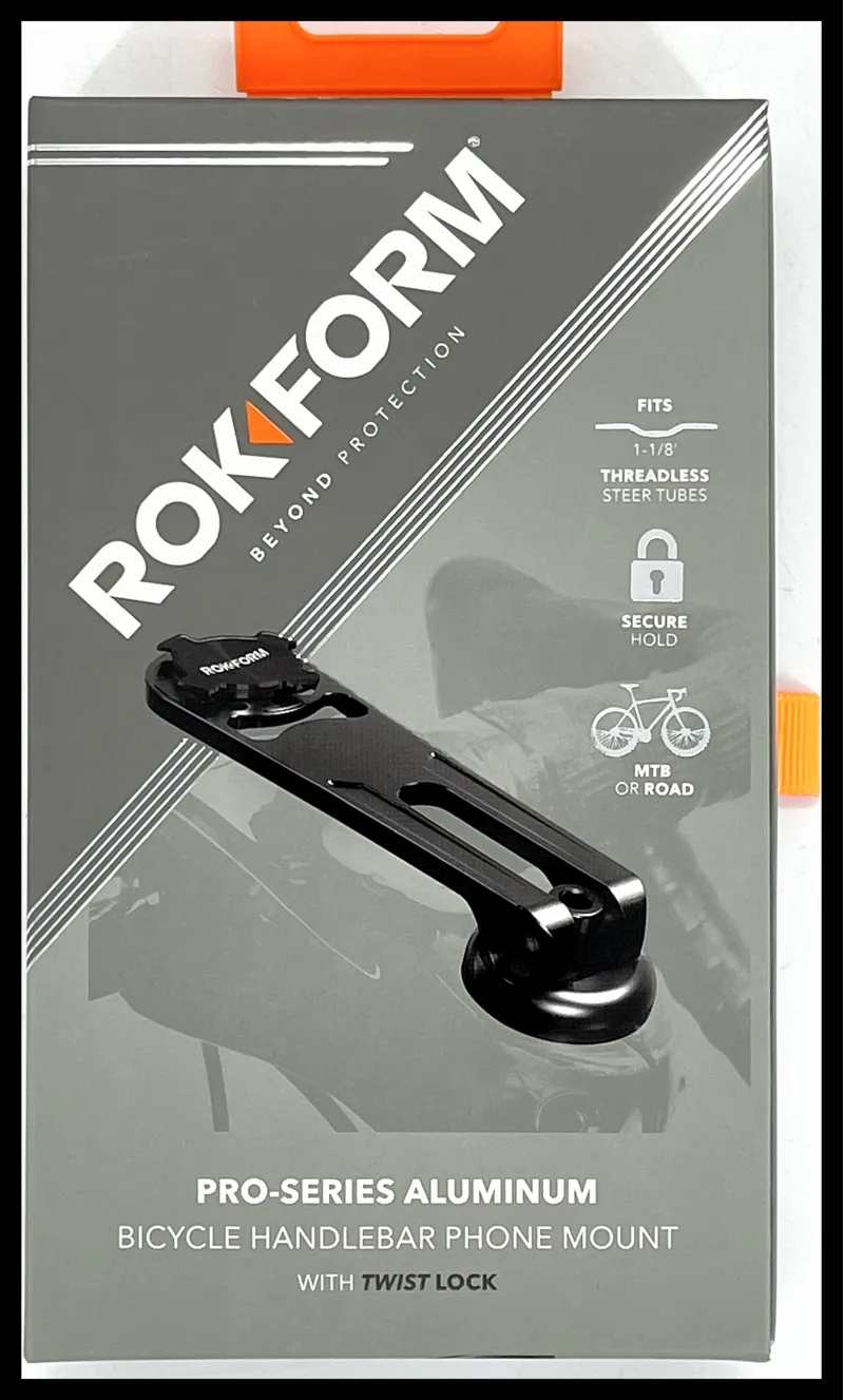 Rokform Pro Aluminium Bike Phone Mount Thread-less 1 18 Steerer Tubes-2