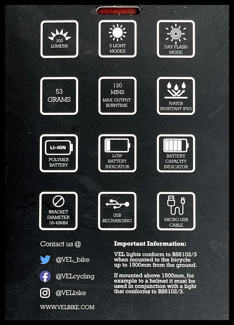 300 Lumen Front Light-1