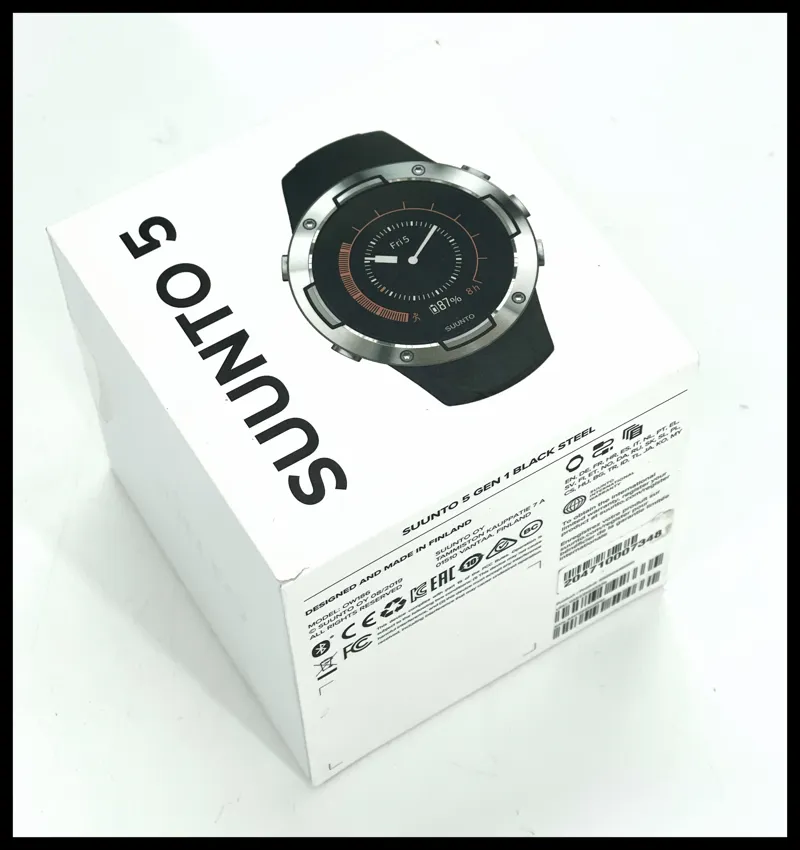 Suunto 5 GPS Watch Gen 1 Black Steel-2