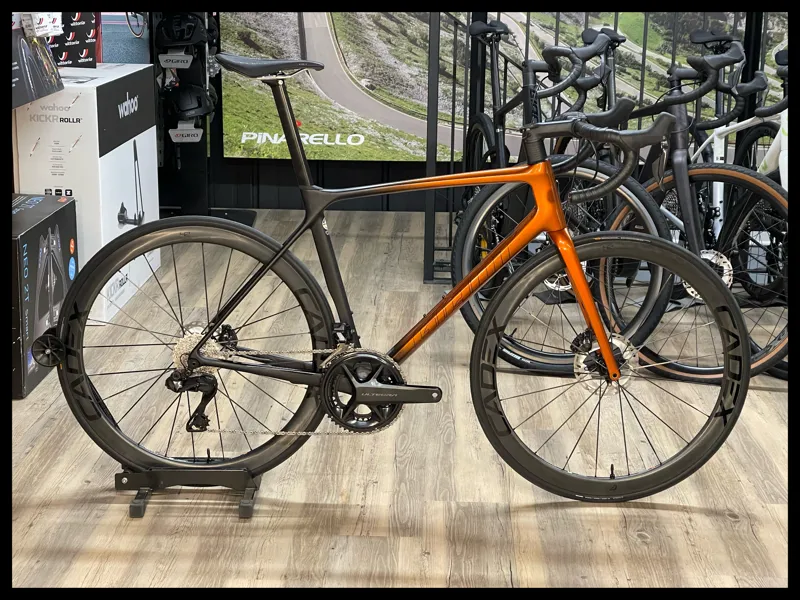 Giant TCR PRO O Size ML Ultegra DI2 12 Sp Amber Glow