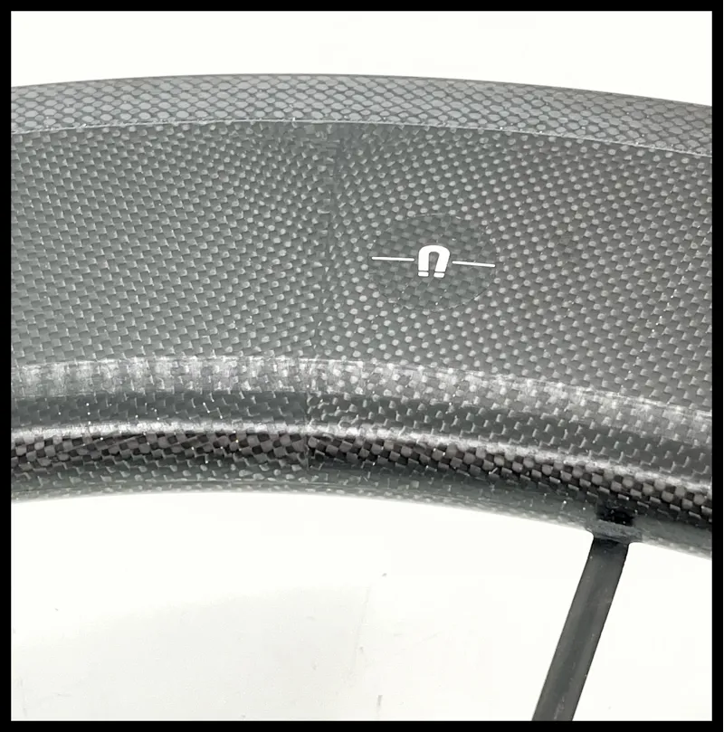 Lightweight Fernweg 85 Tubular Carbon Rim Brake Front Wheel-3