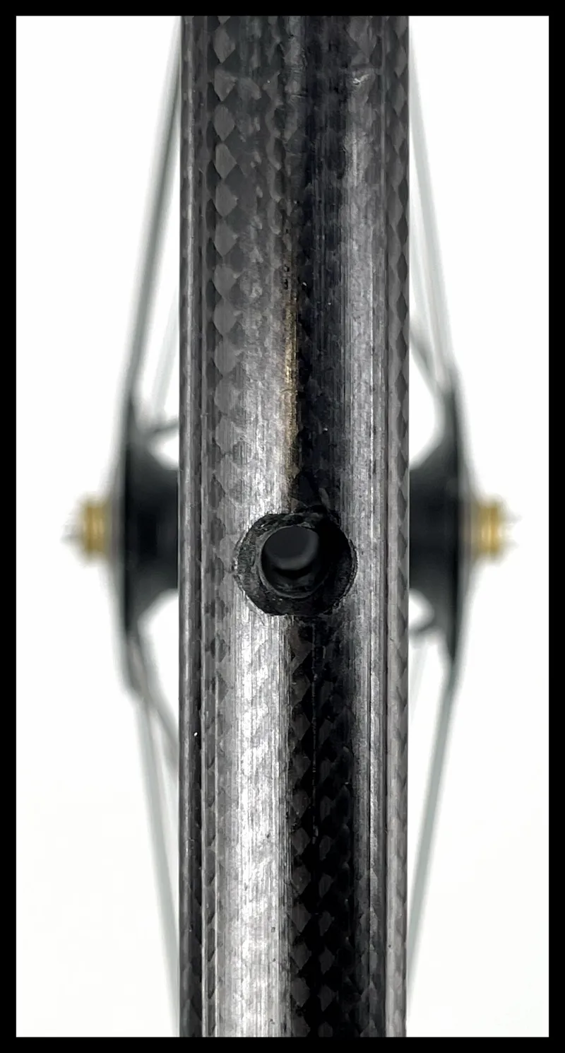 Lightweight Fernweg 85 Tubular Carbon Rim Brake Front Wheel-4