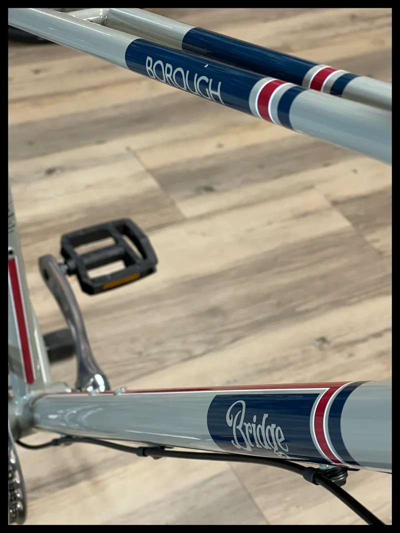 Bridge Borough Medium Green Hybrid City Bike-4