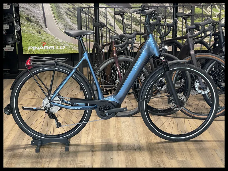 Giant AnyTour E+ 1 LDS 25km/h Large Blue Ashes