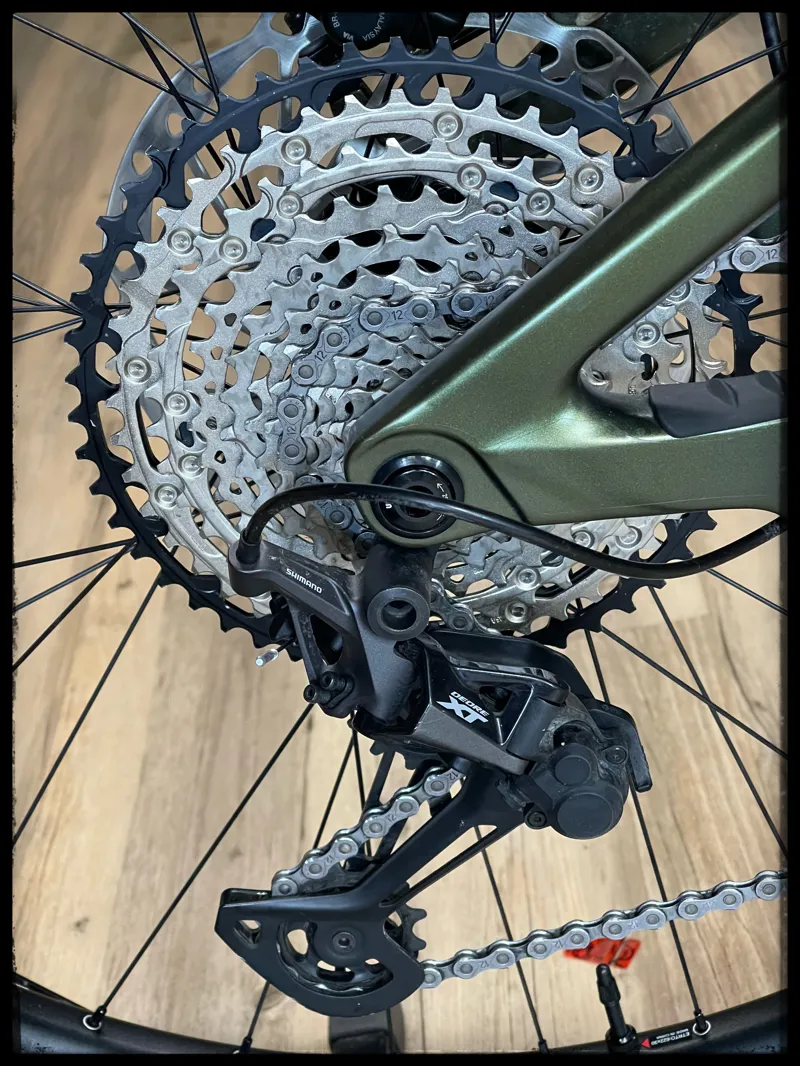 Giant Trance X Advanced E+ 1 25km/h Large Panther/Phanthom Green 2022-5
