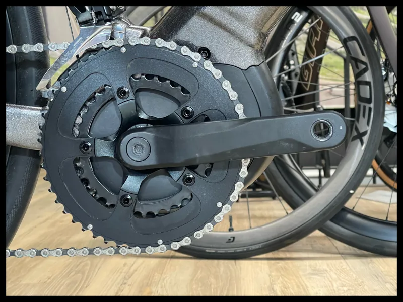 Giant FastRoad E+ 2 Pro 25km/h Medium Large Glitter Gray  -4